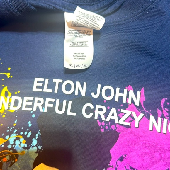 Concert Tour T Shirt - ELTON JOHN - Picture 4 of 4